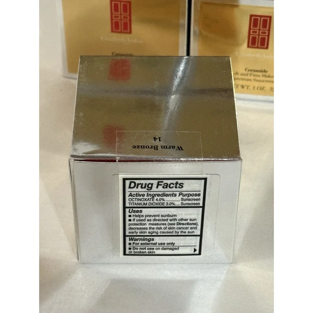 Elizabeth Arden Ceramide Lift & Firm Makeup‎ SPF 15 Warm Bronze 14 Lot of 10 New